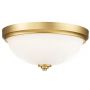 Plafon 2x60 W mosiądz FEMALIBUFBATHBB Elstead Lighting Malibu zdj.1