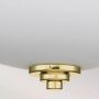 Plafon 2x60 W mosiądz FEMALIBUFBATHPB Elstead Lighting Malibu zdj.4
