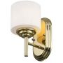 Kinkiet 1x3 W mosiądz FEMALIBU1BATHPB Elstead Lighting Malibu zdj.1