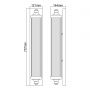 Kinkiet 4x3 W chrom FEPAULSONW4 Elstead Lighting Paulson zdj.2