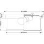 Plafon 2x60 W chrom FEPAYNEFBATH Elstead Lighting Payne zdj.2