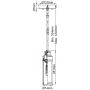 Lampa wisząca 1x3 W chrom FEPAYNEMPBATH Elstead Lighting Payne zdj.2