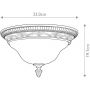 Plafon 2x60 W FESONOMAVALLEYF Elstead Lighting Sonoma Valley zdj.2