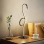 Lampa stołowa 1x6 W czarna FLAMINGOTLBLK Elstead Lighting Flamingo zdj.8