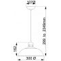Lampa wisząca 1x60 W kremowa FRANKLINPCR Elstead Lighting Franklin zdj.2