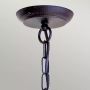 Lampa wisząca 5x60 W czarna CH5BLACK Elstead Lighting Chartwell zdj.5