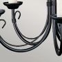 Lampa wisząca 5x60 W czarna CH5BLACK Elstead Lighting Chartwell zdj.7