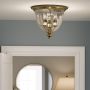 Plafon 2x60 W mosiądz HKCAMBRIDGEFB Elstead Lighting Cambridge zdj.7