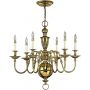Lampa wisząca 6x40 W mosiądz HKCAMBRIDGE6 Elstead Lighting Cambridge zdj.1