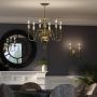 Lampa wisząca 6x40 W mosiądz HKCAMBRIDGE6 Elstead Lighting Cambridge zdj.6