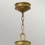 Lampa wisząca 4x40 W mosiądz HKCOLLIERP Elstead Lighting Collier zdj.2