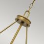 Lampa wisząca 4x40 W mosiądz HKCOLLIERP Elstead Lighting Collier zdj.3