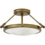 Lampa podsufitowa 3x40 W mosiądz HKCOLLIERSFS Elstead Lighting Collier zdj.1