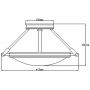 Lampa podsufitowa 3x40 W mosiądz HKCOLLIERSFS Elstead Lighting Collier zdj.2