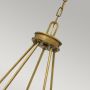 Lampa wisząca 5x40 W mosiądz HKCOLLIER5 Elstead Lighting Collier zdj.2
