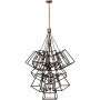 Lampa wisząca x60 W mosiądz-brązowa HKFULTON13P Elstead Lighting Fulton zdj.1