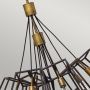 Lampa wisząca x60 W mosiądz-brązowa HKFULTON13P Elstead Lighting Fulton zdj.5