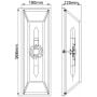 Kinkiet 2x60 W mosiądz-brązowy HKFULTON2 Elstead Lighting Fulton zdj.2