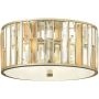 Plafon 3x60 W srebrny HKGEMMAFSL Elstead Lighting Gemma zdj.1