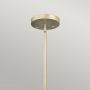 Lampa wisząca 1x60 W srebrna HKGEMMAPASL Elstead Lighting Gemma zdj.2