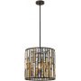 Lampa wisząca 3x60 W brązowa HKGEMMAPBVBZ Elstead Lighting Gemma zdj.1