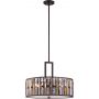 Lampa wisząca 3x60 W brązowa HKGEMMAPCVBZ Elstead Lighting Gemma zdj.1