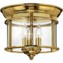 Lampa podsufitowa 3x40 W mosiądz HKGENTRYFPB Elstead Lighting Gentry zdj.1