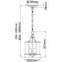 Lampa wisząca 3x60 W HKGENTRYPSPW Elstead Lighting Gentry zdj.2