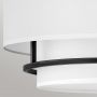 Lampa wisząca 4x40 W biała-czarna HKGRAHAMLBK Elstead Lighting Graham zdj.4
