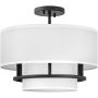 Lampa wisząca 3x40 W biała-czarna HKGRAHAMMBK Elstead Lighting Graham zdj.1