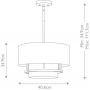 Lampa wisząca 3x40 W mosiądz HKGRAHAMMLCB Elstead Lighting Graham zdj.2