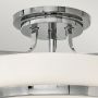Lampa podsufitowa 3x60 W biała-chrom HKHARPERSFMCM Elstead Lighting Harper zdj.3