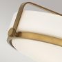 Lampa podsufitowa 3x60 W biała-mosiądz HKHARPERSFMHB Elstead Lighting Harper zdj.5