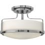 Lampa podsufitowa 3x60 W biała-chrom HKHARPERSFSCM Elstead Lighting Harper zdj.1