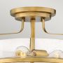Lampa podsufitowa 3x60 W mosiądz-przezroczysta HKHARPERSFSHBCS Elstead Lighting Harper zdj.4