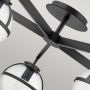 Lampa podsufitowa 5x40 W czarna HKHOLLIS5CBK Elstead Lighting Hollis zdj.6