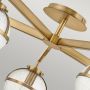 Lampa podsufitowa 5x40 W mosiądz HKHOLLIS5CHB Elstead Lighting Hollis zdj.6