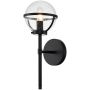 Kinkiet 1x40 W czarny HKHOLLIS1CBKBATH Elstead Lighting Hollis zdj.1