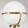 Kinkiet 1x40 W biały-mosiądz HKHOLLIS1OHBBATH Elstead Lighting Hollis zdj.3