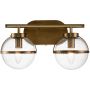 Kinkiet 2x40 W mosiądz HKHOLLIS2CHBBATH Elstead Lighting Hollis zdj.1