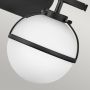 Kinkiet 2x40 W biały-czarny HKHOLLIS2OBKBATH Elstead Lighting Hollis zdj.5