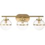 Kinkiet 3x40 W mosiądz HKHOLLIS3CHBBATH Elstead Lighting Hollis zdj.1