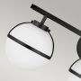 Kinkiet 3x40 W biały-czarny HKHOLLIS3OBKBATH Elstead Lighting Hollis zdj.4