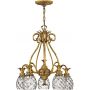 Lampa wisząca 5x60 W mosiądz HKPLANTATION5BB Elstead Lighting Plantation zdj.1