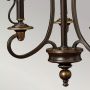 Lampa wisząca 3x40 W brązowa HKPLYMOUTH3 Elstead Lighting Plymouth zdj.6
