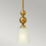 Lampa wisząca 1x60 W mosiądz HKZELDAPAVS Elstead Lighting Zelda zdj.3