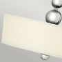 Lampa wisząca 3x60 W nikiel HKZELDAPBPN Elstead Lighting Zelda zdj.4