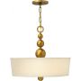 Lampa wisząca 3x60 W mosiądz HKZELDAPBVS Elstead Lighting Zelda zdj.1