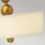 Lampa wisząca 3x60 W mosiądz HKZELDAPBVS Elstead Lighting Zelda zdj.4