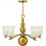 Lampa wisząca 5x60 W mosiądz HKZELDA5VS Elstead Lighting Zelda zdj.1
